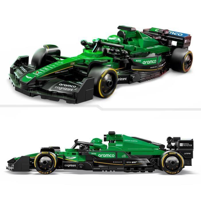 LEGO Speed Champions 77245 Voiture F1 Aston Martin Aramco AMR24 - Jouet Pour Garçon 10 Ans