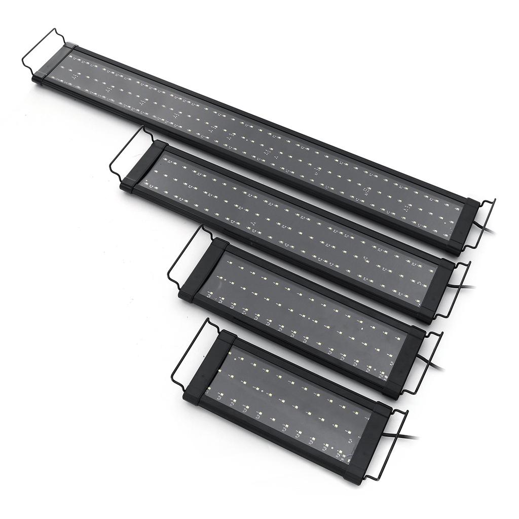 Super Slim LEDs Aquarium Lighting Aquatic Plant Light Extensible Waterproof Clip On Lamp for 40-130CM Fish 30/40/60/90cm 18/23/30W