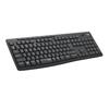 Logitech Wireless Keyboard K295GP Quiet Waterproof Keyboard Wireless Unifying K295 Windows Chrome Graphite