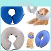 Inflatable Dog Collar With Pvc Material For Pet Wound Protection And Grooming Comfort