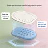 Cowhide Anti-Abrasion Non-Slip Heel Protector - Invisible, Shock-Absorbing, and Comfortable for High Heels.