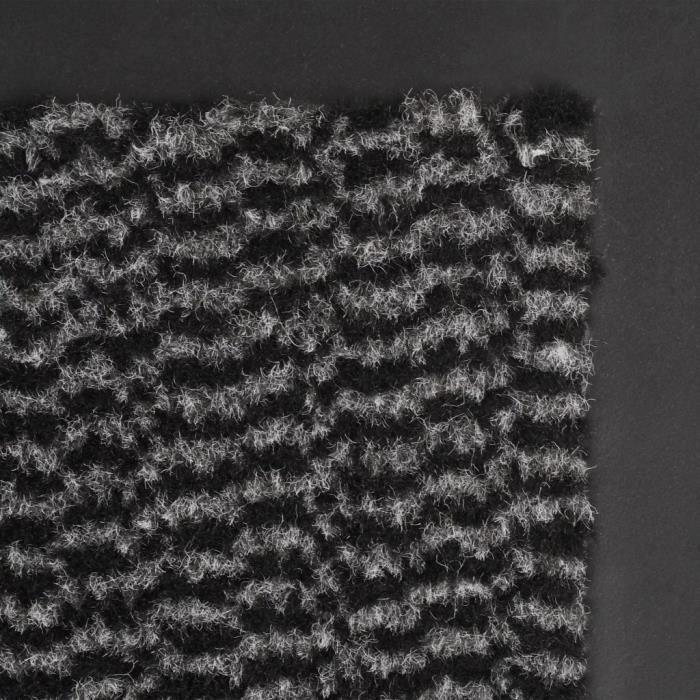 VidaXL Paillasson rectangulaire 120 x 180 cm Anthracite