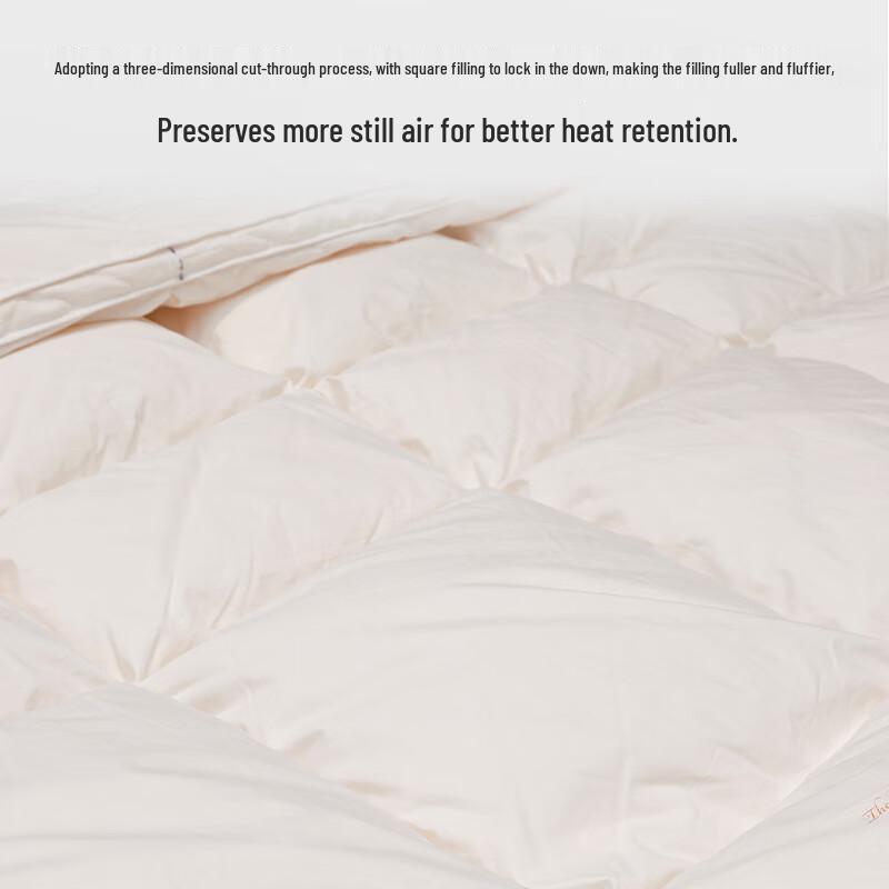 Yier Yia Swan Castle 90% White Duck Down Winter Duvet