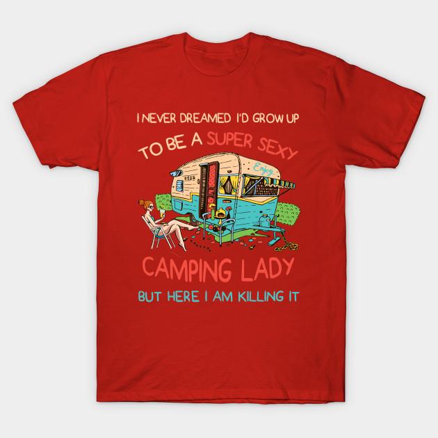 plus size camping t shirts