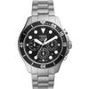 Reloj hombre - FOSSIL - Fossil FB-03 - Pulsera de acero inoxidable - Movimiento de Cuarzo - Resistencia al agua 3 ATM