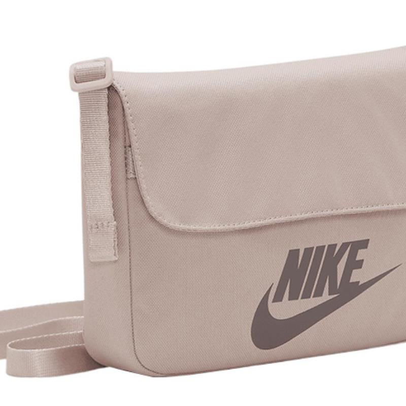Nike Sportswear Polyester Small Square Bag Shoulder Bag, Crossbody Bag Regular Women's Ecru Casual CW9300-292