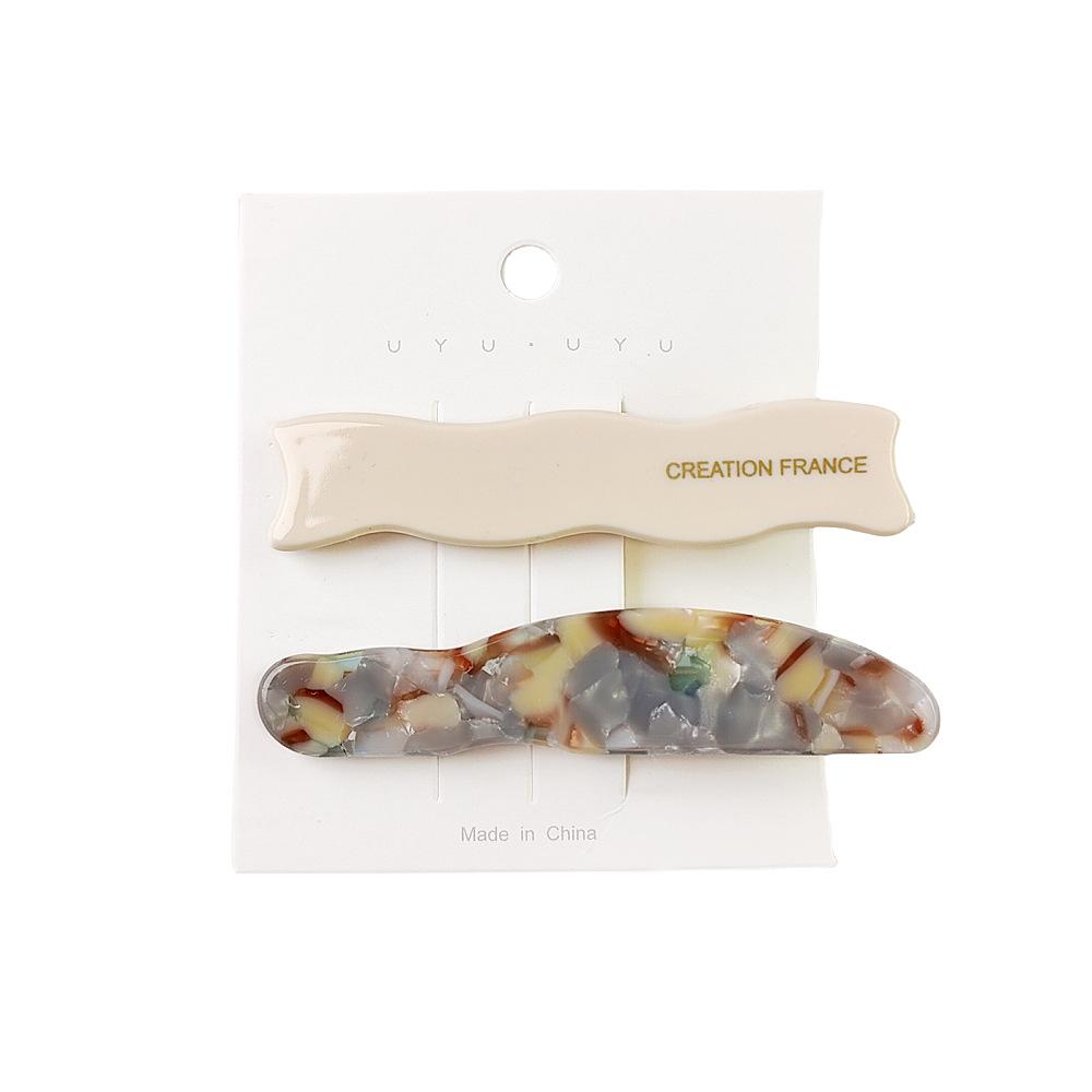 

2 шт. Универсальные заколки-уточки для волос из уксусной кислоты для женщин