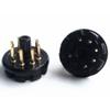 8Pins Bakelite Tube Socket Octal Pin-Plug Base GZS8-B For KT66 KT88 6SL7 6SN7 Vacuum Tube Audio  Electrical Equipment