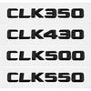 Old Style Metal ABS Car Emblem Sticker Tail Letter Badge for Mercedes Benz CLK Class CLK350 CLK430 CLK500 CLK550 Accessories