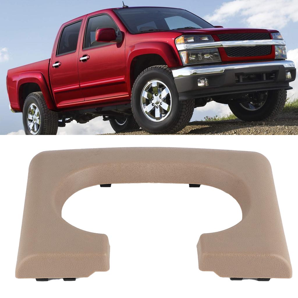 Center Console Cup Holder Cover Plate Armrest Pad Beige Fit for Ford F‑150 2004‑2014