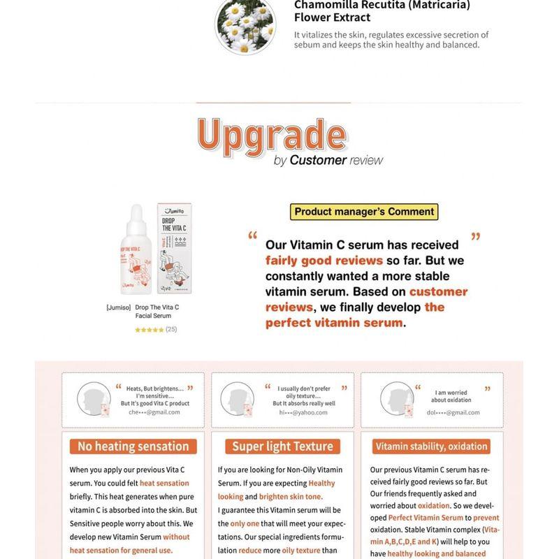 JUMISO - All Day Vitamin Brightening & Balancing Facial Serum Jumbo