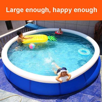 Swimming Pool Kids Inflatable Swim Ring Round Pools Large Home Fun Pools