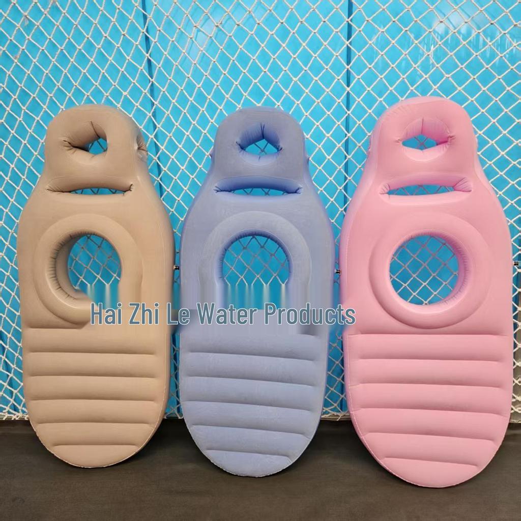 Thickened Flocking Inflatable Pregnancy Bed and Pillow Pad for Comfort