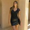 Summer New Style Lace-embroidered Sheer Back T-shirt for Curvy Girls - Sexy Women's Top