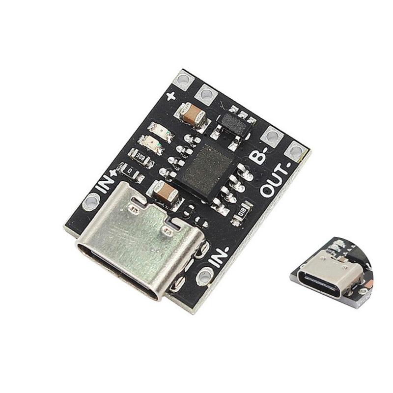 TP4057 1A 3.7V 4.2V Type C USB Charging Module for Lithiums Batteries with Overcharge Protections