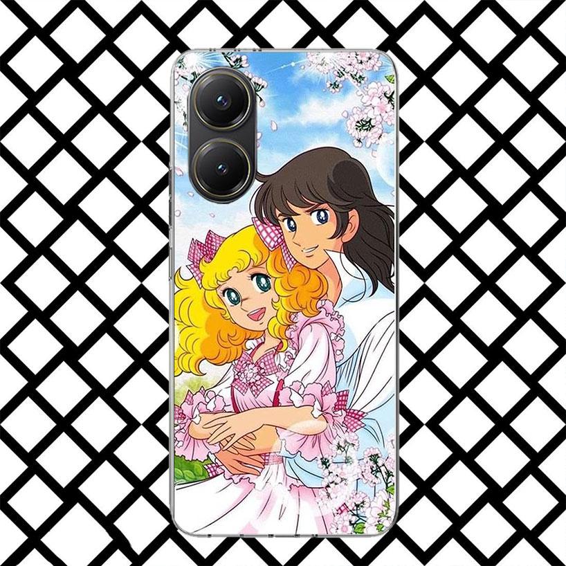 Candy 90s Anime Phone Case for Xiaomi Poco F7 Ultra X7 X6 X5 Pro X4 Gt M8 M7 Redmi 15 15C 13 13C 12 12C Soft Cover Fundas Poco F