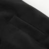 Unisex Oversized PU Jacket Black Stand Collar Zipper Casual Outerwear Fall 2026