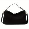 Simple and Casual New Underarm Bag, Retro Women's Handbag, Zipper Closure, Versatile and Trendy Crossbody Bags