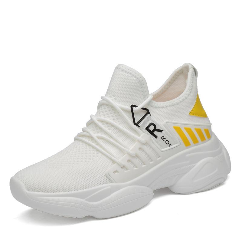 Invisible inner heightening men's shoes 10cm sports shoes casual shoes mesh heightening shoes men's little white shoes trendy shoes
