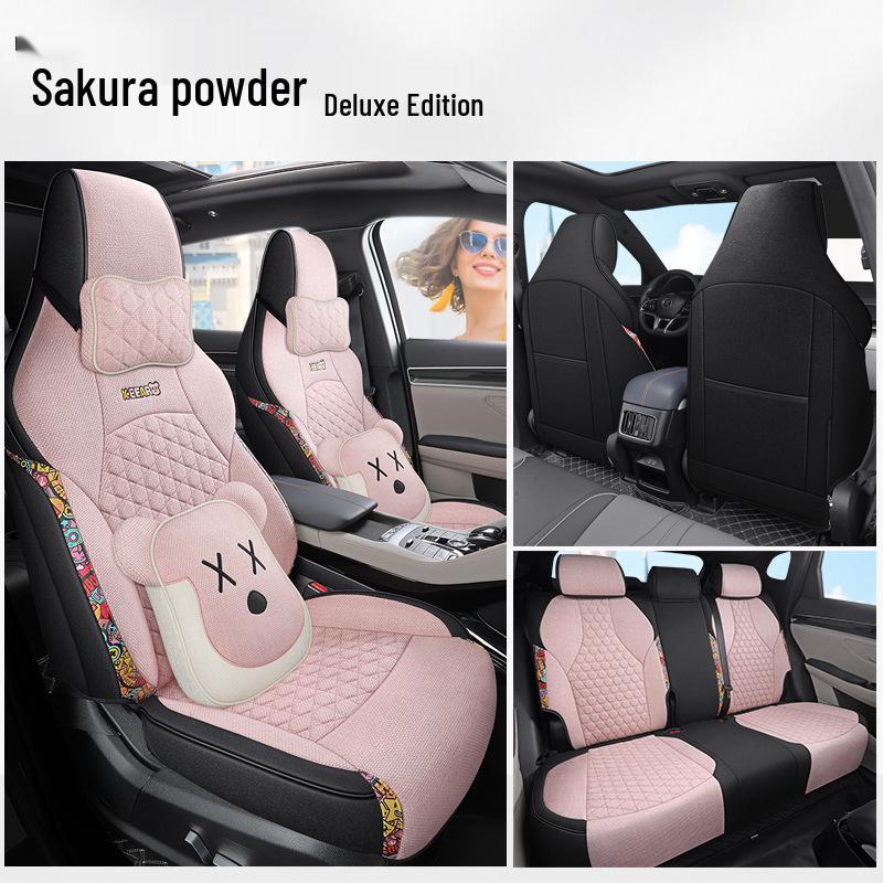 LDJ Sports Seat Cushion for BYD Song PLUS - Fashionable All-Season Cover