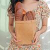 Multipurpose Foldable Kraft Paper Bags for Vegetables and Snacks Portable and Waterproof Convenient for Easy Carrying
