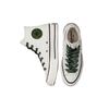 Converse Chuck 70 High Wordmark Ribbon Laces Unisex Sneakers White Egret Treeline A01802C