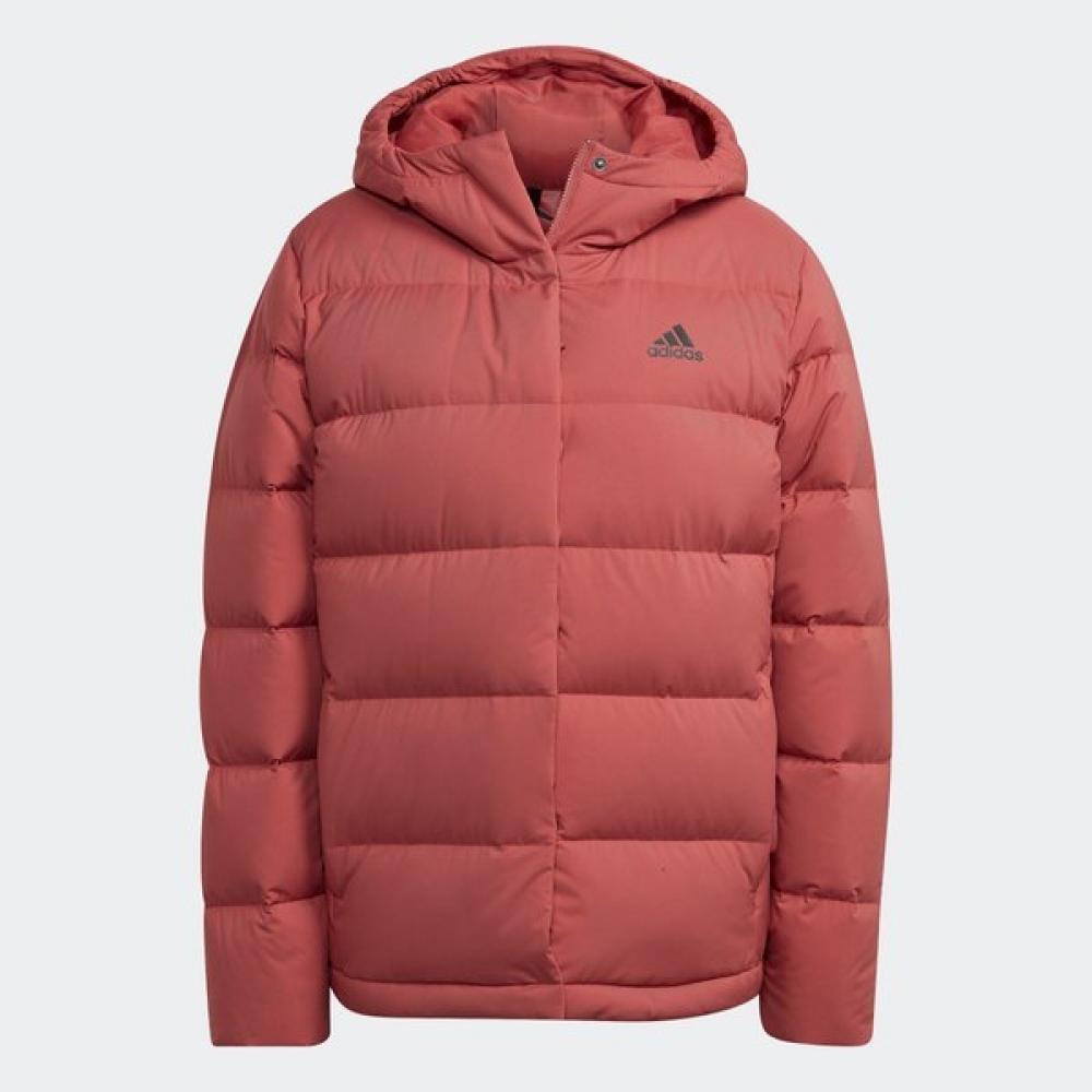 

AdidaS Galleria Women S SportSwear Helionic Hoodie Down Jacket RED/AS