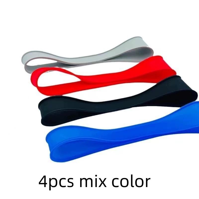 1/2/4pcs Arc Silicone Hair Cutting Band Men Women Universal Hair Clipper Guide Template Beard Trimming Family DIY Hairdressing