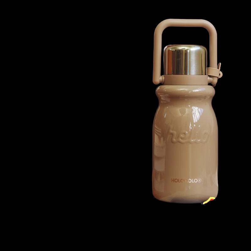 HOLOHOLO 316 Stainless Steel Large Capacity Insulated Straw Cup кофе 900мл