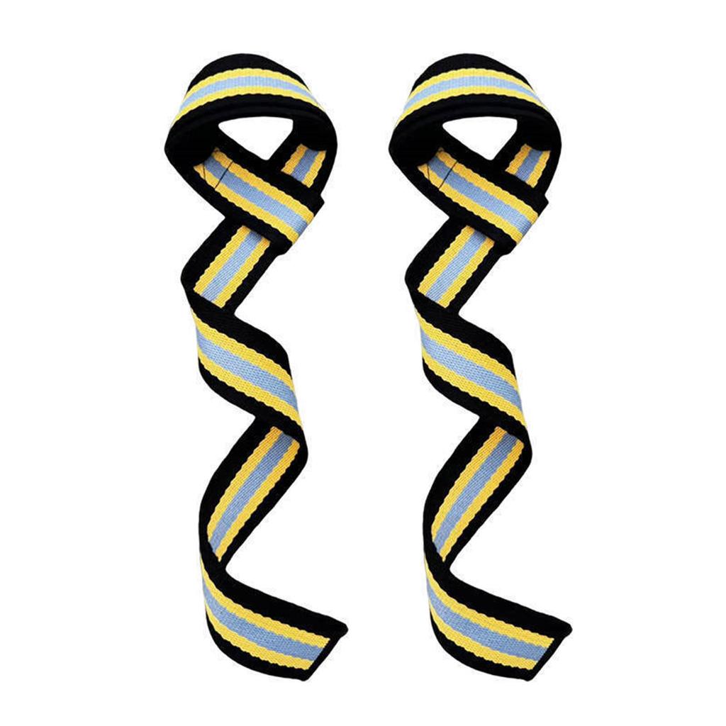 Weight Lifting Straps Deadlifting Powerlifting Wrist Support Hand Bar Grip Bodybuilding Weightlifting Wrist Straps