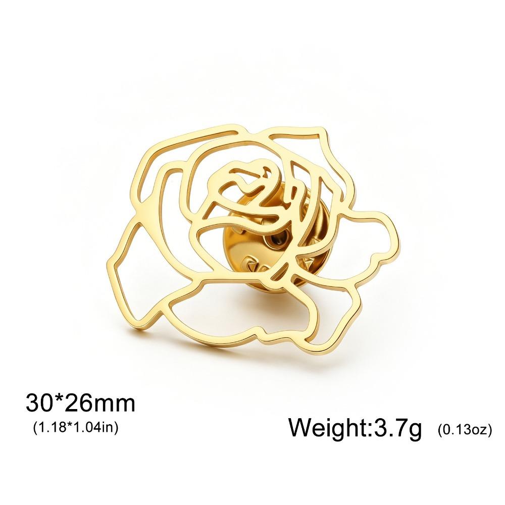 Jewelry Accessory Metal Pins Stainless Steel Lapel Pins Fashion Decorative Pins Gift
