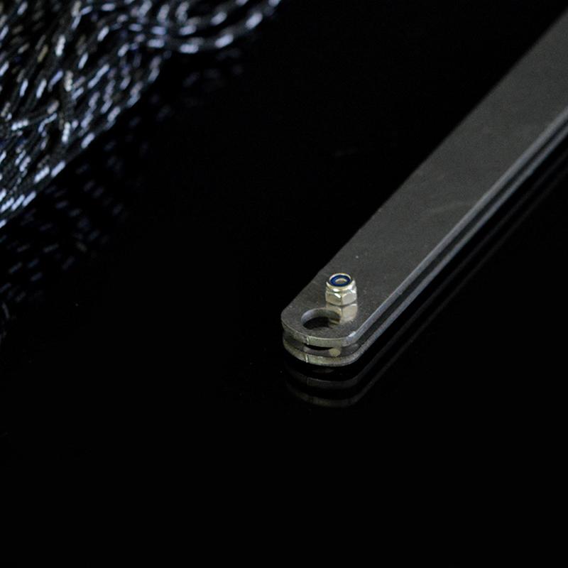 Edelstahl Klapp Unkraut Rasierer Wasserpflanzen Schneider Entfernen Wassergras Angelzubehör Werkzeug Ausrüstung Lanyard Gezackte Klinge