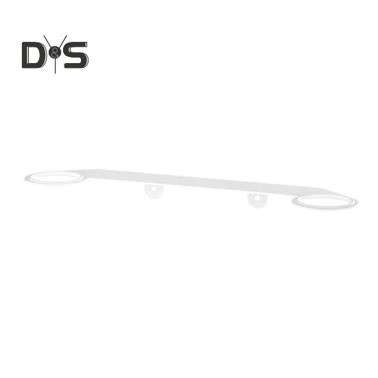 Wandhalterung für Spielekonsolen, platzsparendes, einfach zu installierendes Spielekonsolen-Controller-Regal für PS5-Portal