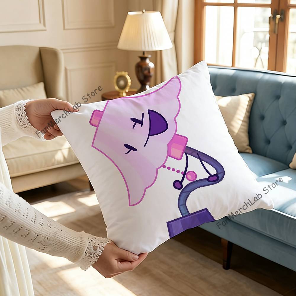 BFDI BBattle for Dream IslandS Pillowcase Pillowslip Cushion Plush Boys Girls Cartoon Anime Kawaii Decoration Birthday Gifts
