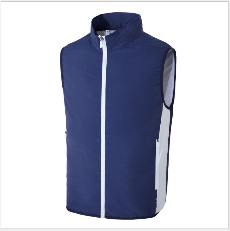 Summer Cooling Suit: High-Tech Fan Vest and Camouflage Fishing Vest for Men