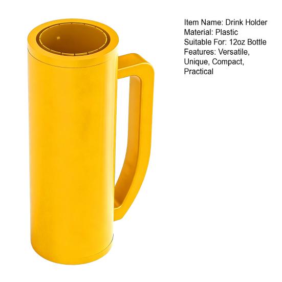 Tactical Double Can Cooler with Bottle Opener 12oz Insulated Beverage Holder for Beer Soda Portable Outdoor Drink Carrier for Camping Hiking BBQ