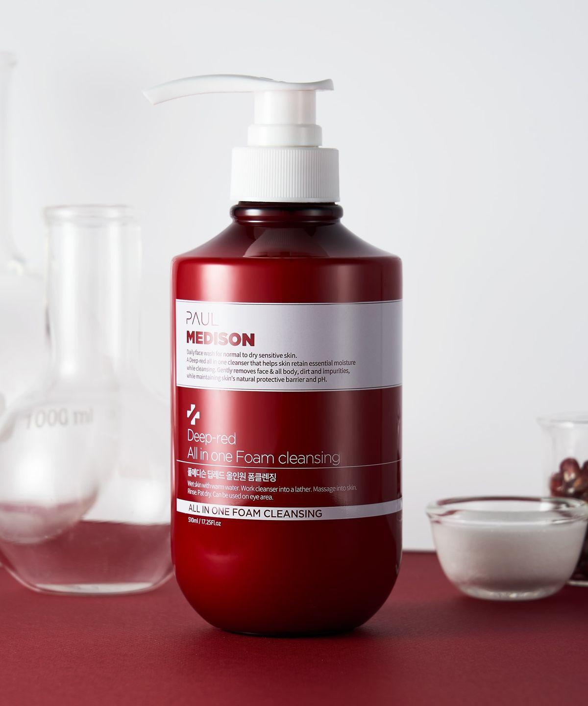 Deep Red All-in-One Foam Cleansing 510ml