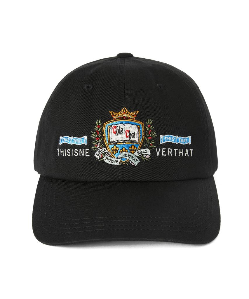 THISISNEVERTHAT Crest Cap Black