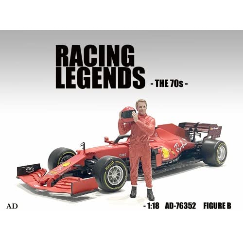 American Diorama 1/18 Scale Racing Legend 70s-B Figure (Imported)