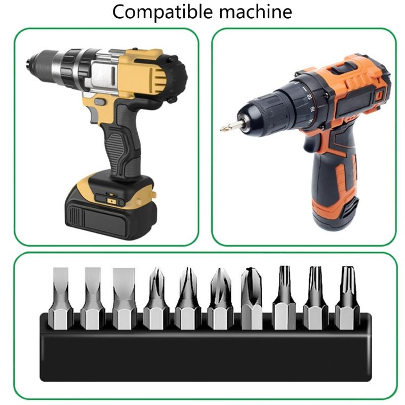 3Pcs 15/20/30cm Flexible 1/4" Hex Shank Drill Bit Holders Magnetic Drill Extension Shaft for Power Tool in Tight Space