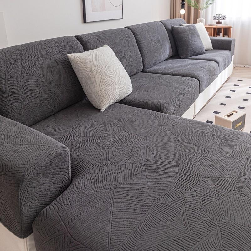 Non-Slip Dustproof Simple Style Sofa Slipcover Four Seasons Universal Elastic Couch Fitted Cushion Covers Sofa Pad Mattress