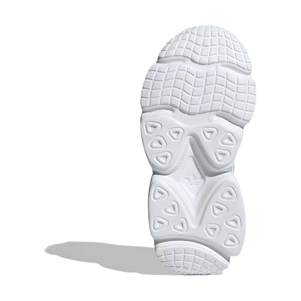 Adidas Originals Ozmillen Comfortable Versatile Daily Slip-Resistant Durable Low-Top Casual Shoes Kids Sneaker Gray White IG4276