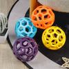 Durable Geometric TPR Pet Toy Ball for Dogs and Cats