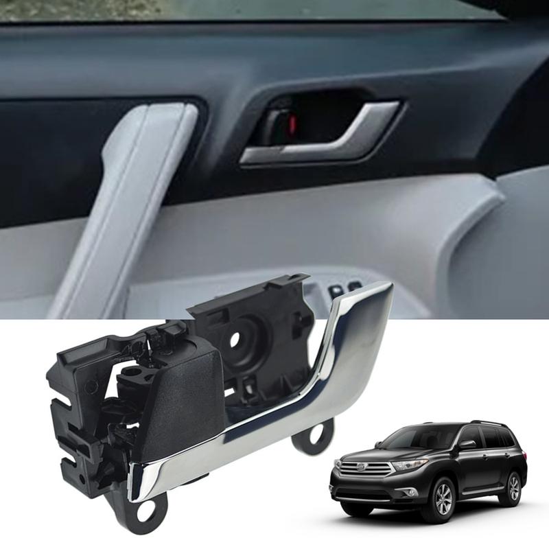Interior Door Handle For 2008-2013 Toyota Highlander Front Driver Silver Lever A 692062812000