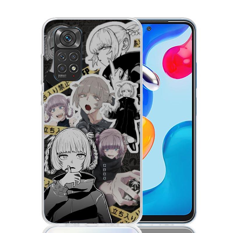 Call Of The Night Nazuna Phone Case For Xiaomi Redmi Note 13 14 15 Pro Plus 12S 12 14S 11S 11E 10 10S 11 11T 5G 4G Cover Coque R