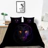 2023 New Style Wolf Print Bed Quilt Cover Comforter Duvet Covers Breathable Kids Friend Gift Cool Creative Home Decor Washable Bedclothes