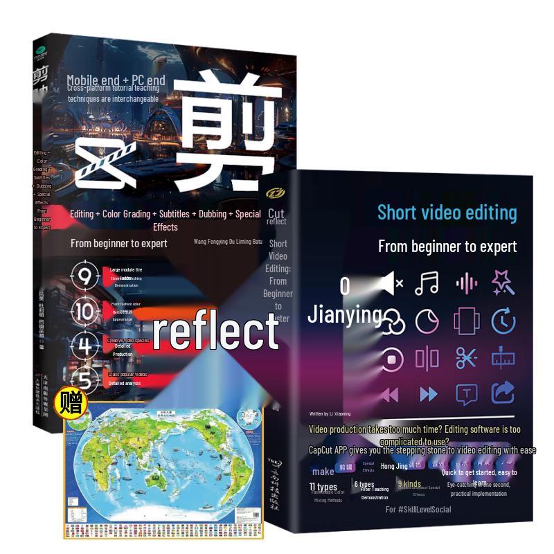 CapCut Video Editing From Beginner to Master 3-Book Set