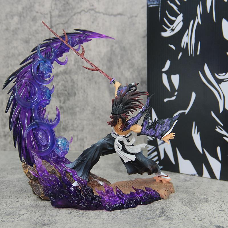Ghost Destroyer Blade Figure 2 Generation Guild War Following National Yuan One Black Dead Mu Battle Form Illuminating Model Ornament Gift