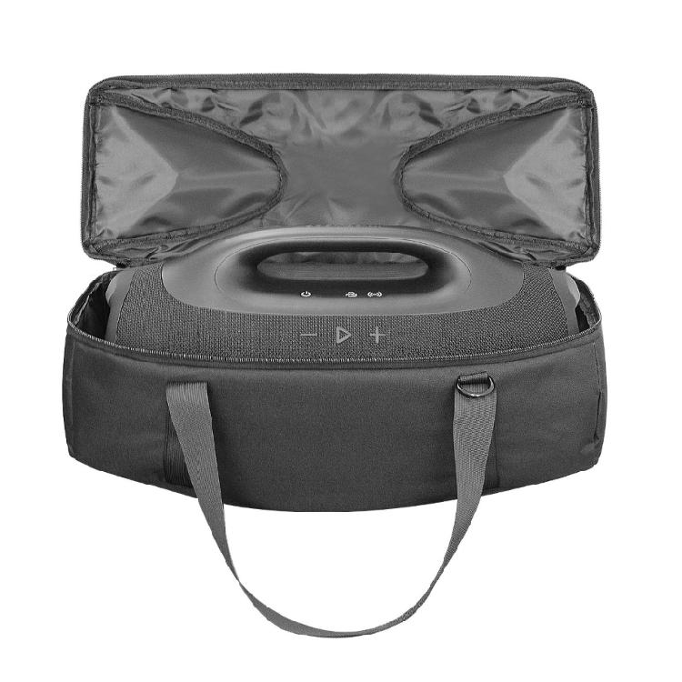 Bärbar högtalare Mjukt skal Skyddande förvaringsväska Tygkonstruktion Med lättbärhandtag för Boombox 4