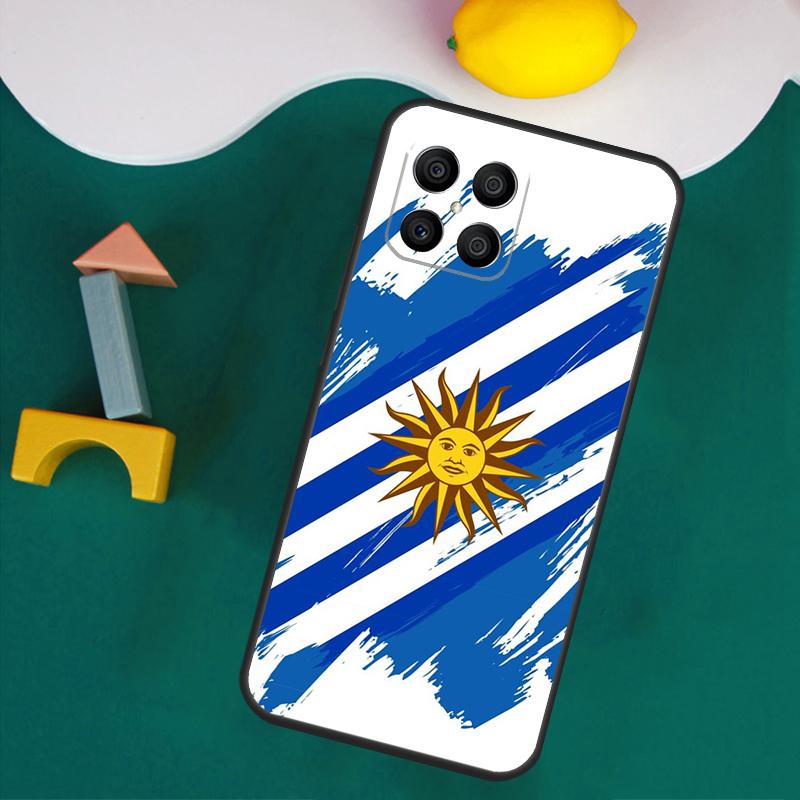 Uruguay Flagge Hülle Für Honor Magic 7 Pro 5 6 Lite Honor 200 Pro 50 70 90 X9a X8a X8 X9 X8b X9b X9c Cover
